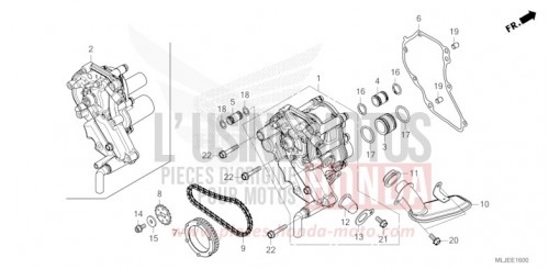 OIL PUMP GL1800BDR de 2024